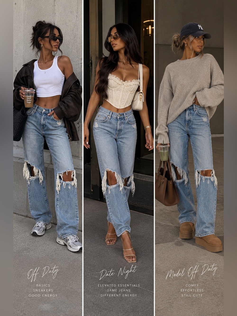 Current Elliot THE FLING JEANS IN NOVA DESTROY WITH HIGH CUFF
